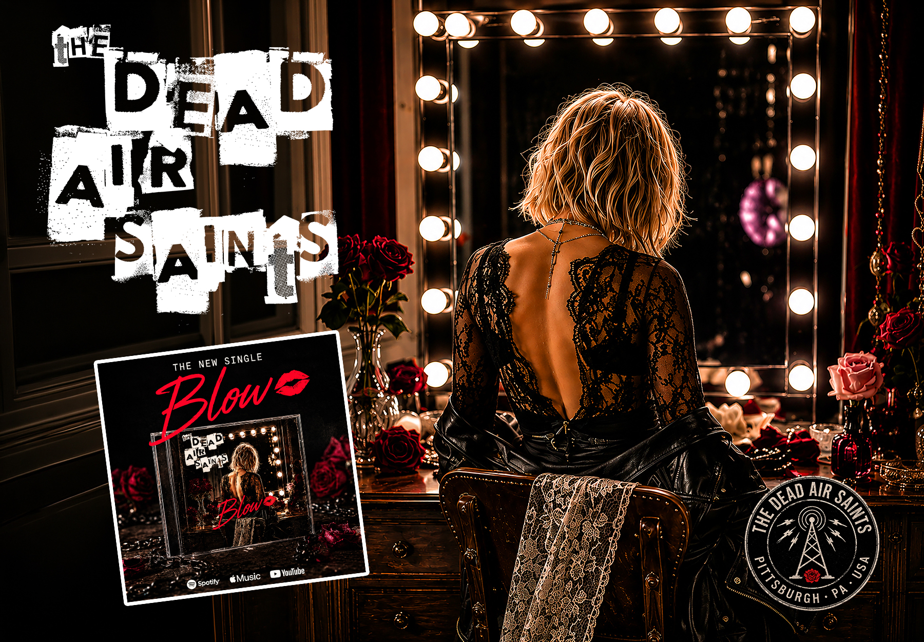 The Dead Air Saints Blow Single