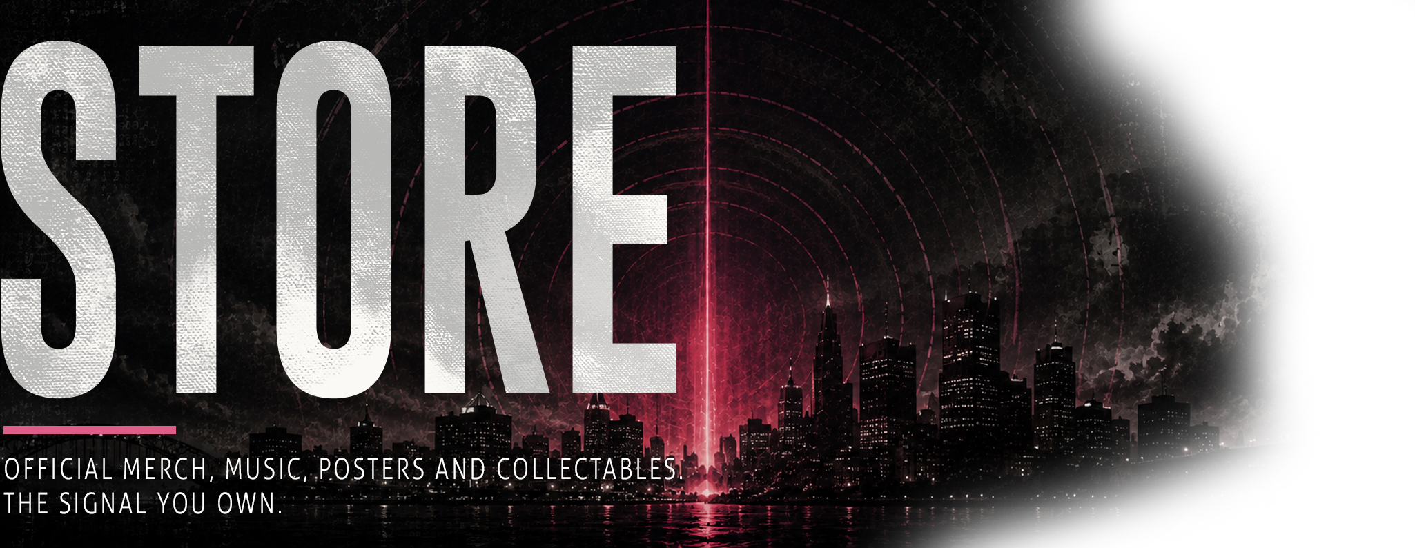 The Dead Air Saints Store Header